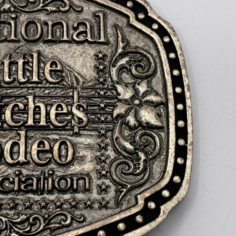 National Little Britches Rodeo Association Belt Buckle Montana Silversmiths